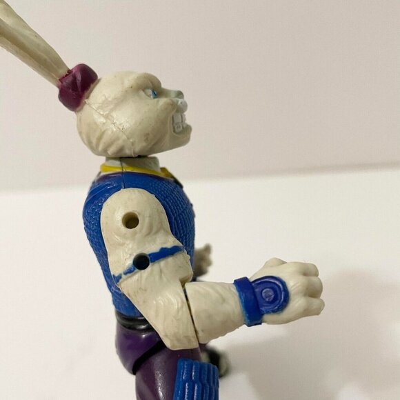 Vtg 1989 Teenage Mutant Ninja Turtles Usagi Yojimbo Moc 5 Inch Action Figure - Picture 12 of 15